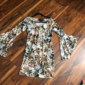 Short flower dress